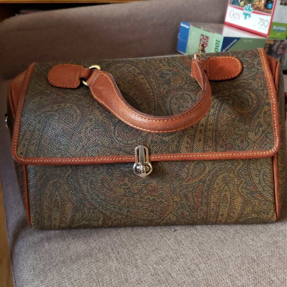 NWOT Made in Italy Paisley Crossbody Bag